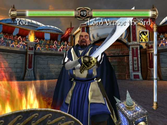 Pantallazo de Rage of the Gladiator (Wii Ware) para Wii