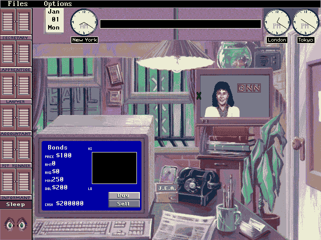 Pantallazo de Rags to Riches (a.k.a. Wall Street Manager) para PC