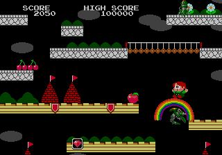 Pantallazo de Rainbow Islands: The Story of Bubble Bobble 2 (Japonés) para Sega Megadrive