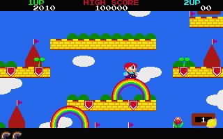 Pantallazo de Rainbow Islands: The Story of Bubble Bobble 2 para Atari ST