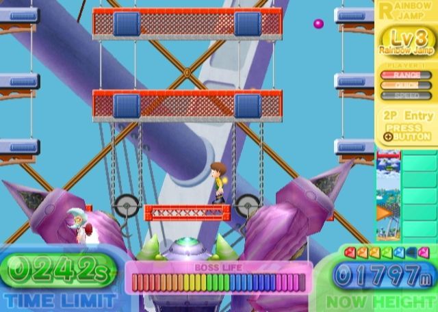 Pantallazo de Rainbow Islands Towering Adventure! (Wii Ware) para Wii