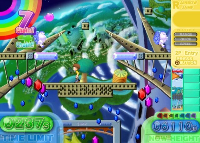 Pantallazo de Rainbow Islands Towering Adventure! (Wii Ware) para Wii