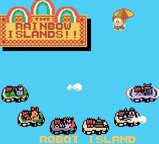 Pantallazo de Rainbow Islands para Game Boy Color