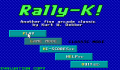 Pantallazo nº 68252 de Rally-K! (320 x 200)