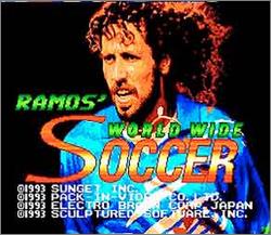 Pantallazo de Ramos Rui no World Wide Soccer (Japonés) para Super Nintendo