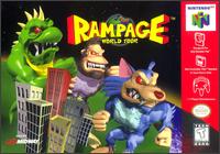 Caratula de Rampage World Tour para Nintendo 64