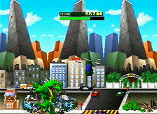 Pantallazo de Rampage World Tour para PlayStation
