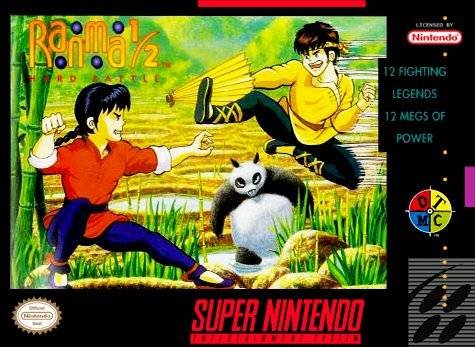 Caratula de Ranma 1/2: Hard Battle para Super Nintendo