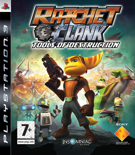 Caratula de Ratchet & Clank: Armados hasta los dientes para PlayStation 3