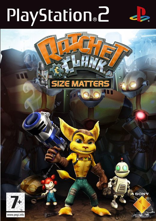 Caratula de Ratchet & Clank: El tamaño importa para PlayStation 2
