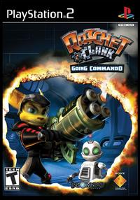 Caratula de Ratchet & Clank: Going Commando para PlayStation 2
