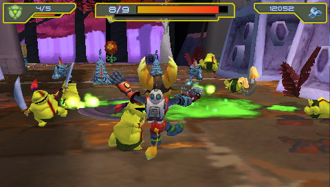 Pantallazo de Ratchet & Clank : Size Matters para PSP