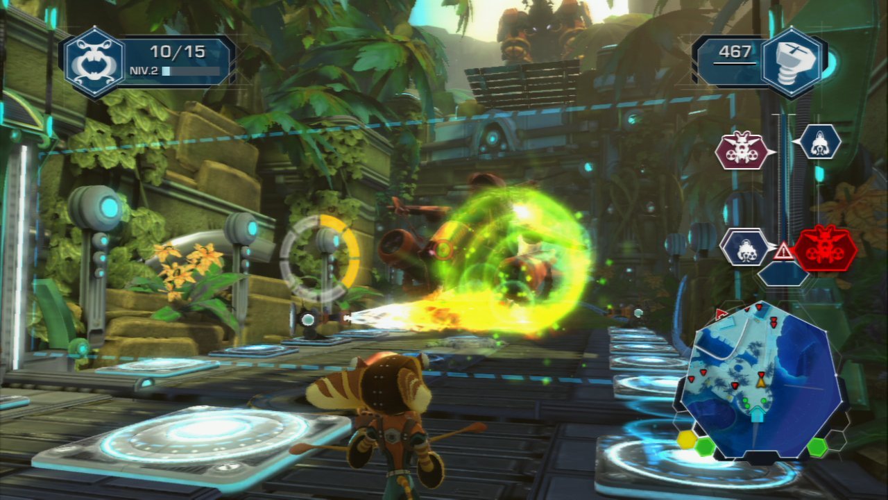 Pantallazo de Ratchet & Clank QForce para PlayStation 3