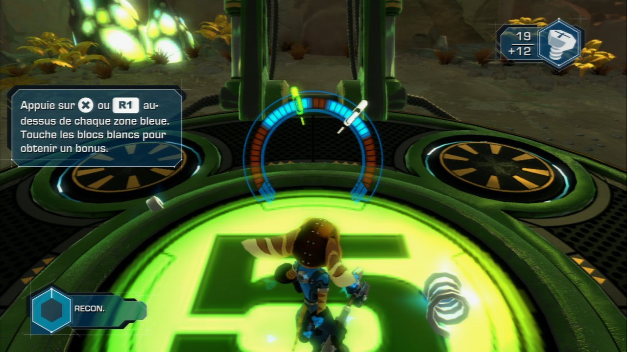 Pantallazo de Ratchet & Clank QForce para PlayStation 3