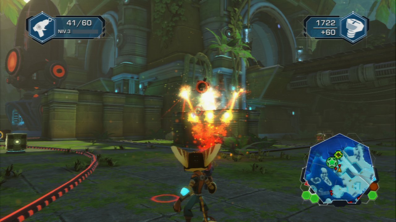 Pantallazo de Ratchet & Clank QForce para PlayStation 3