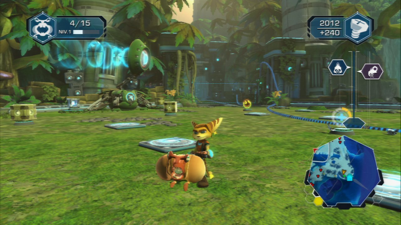 Pantallazo de Ratchet & Clank QForce para PlayStation 3