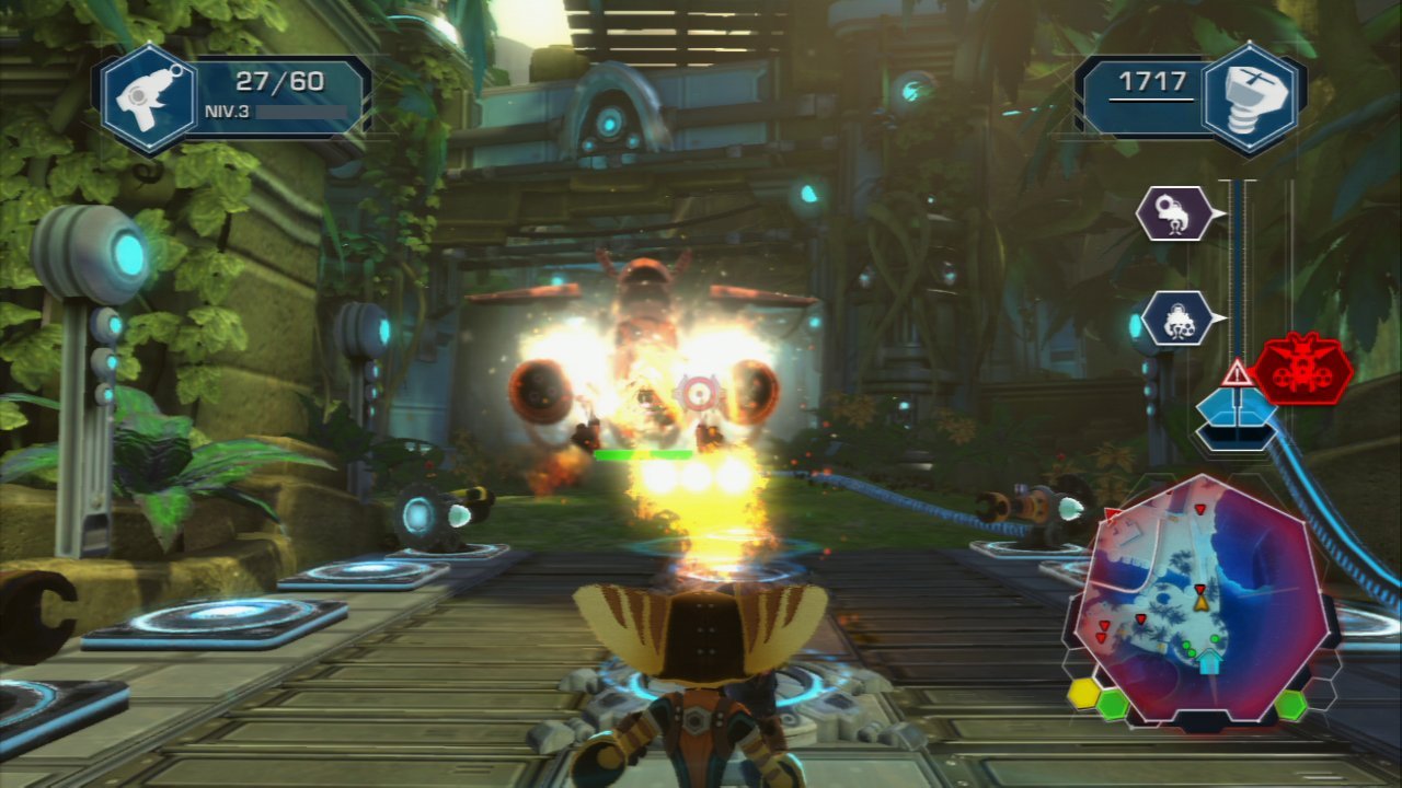 Pantallazo de Ratchet & Clank QForce para PlayStation 3