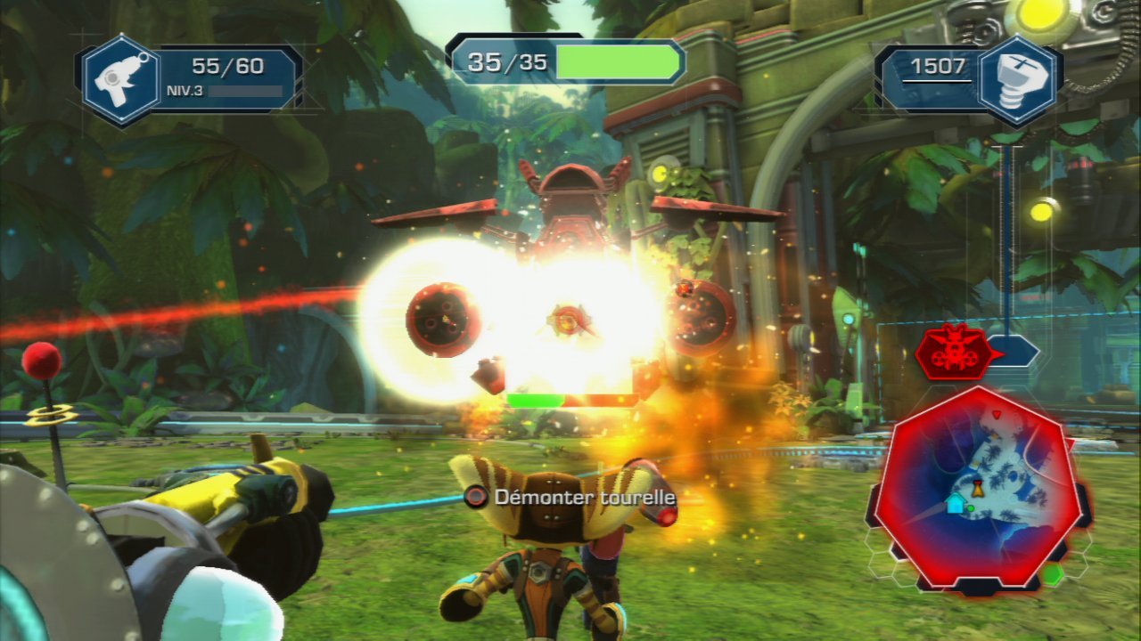 Pantallazo de Ratchet & Clank QForce para PlayStation 3