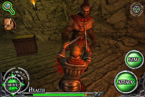 Pantallazo de Ravensword: The Fallen King para Iphone