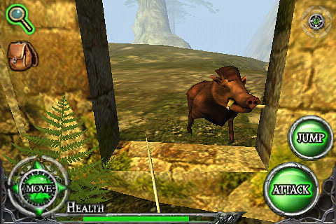 Pantallazo de Ravensword: The Fallen King para Iphone