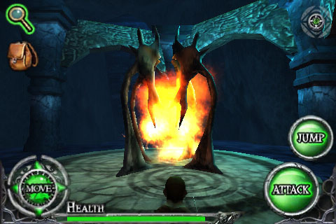 Pantallazo de Ravensword: The Fallen King para Iphone