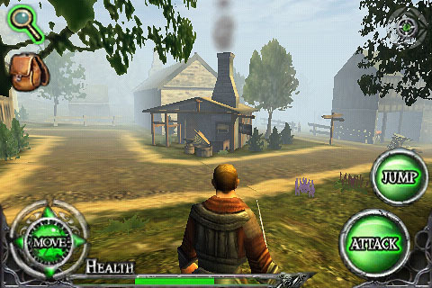 Pantallazo de Ravensword: The Fallen King para Iphone