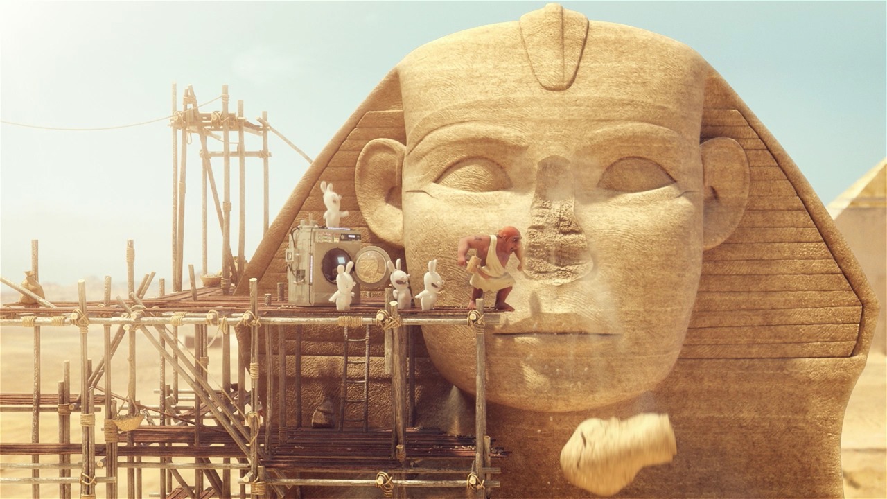 Pantallazo de Raving Rabbids: Travel in Time para Wii