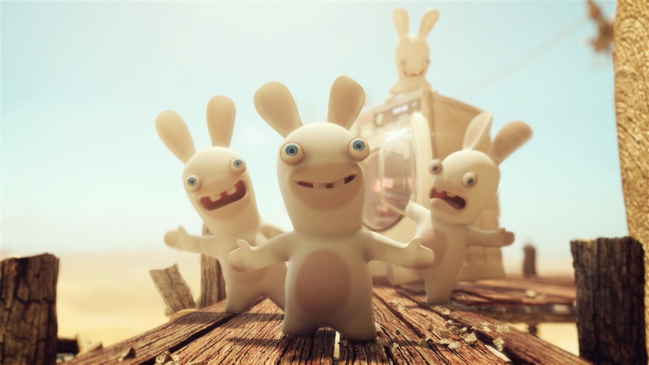 Pantallazo de Raving Rabbids: Travel in Time para Wii