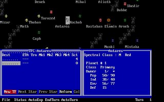 Pantallazo de Reach for the Stars (1988) para PC