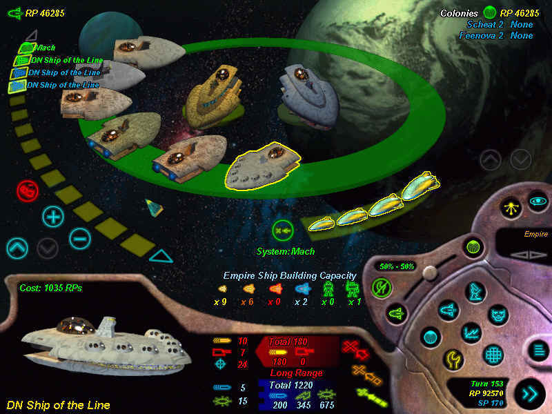 Pantallazo de Reach for the Stars para PC