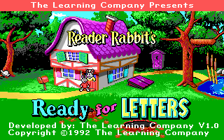 Pantallazo de Reader Rabbit's Ready for Letters para PC
