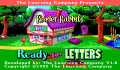 Pantallazo nº 69480 de Reader Rabbit's Ready for Letters (320 x 200)