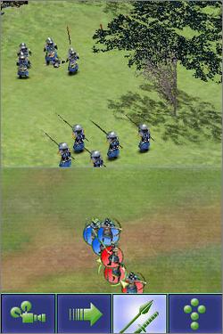 Pantallazo de Real Time Conflict: Shogun Empires para Nintendo DS