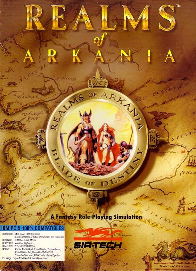 Caratula de Realms of Arkania: Blade of Destiny para PC