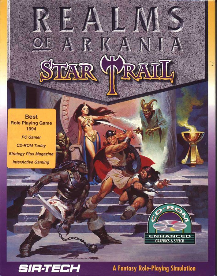Caratula de Realms of Arkania: Star Trail para PC