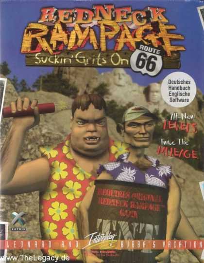 Caratula de Redneck Rampage: Suckin' Grits on Route 66 para PC