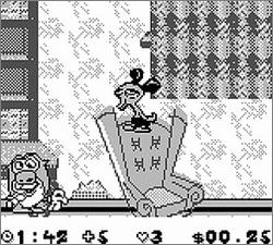Pantallazo de Ren & Stimpy Show: Veediots!, The para Game Boy