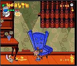 Pantallazo de Ren & Stimpy Show: Veediots!, The para Super Nintendo