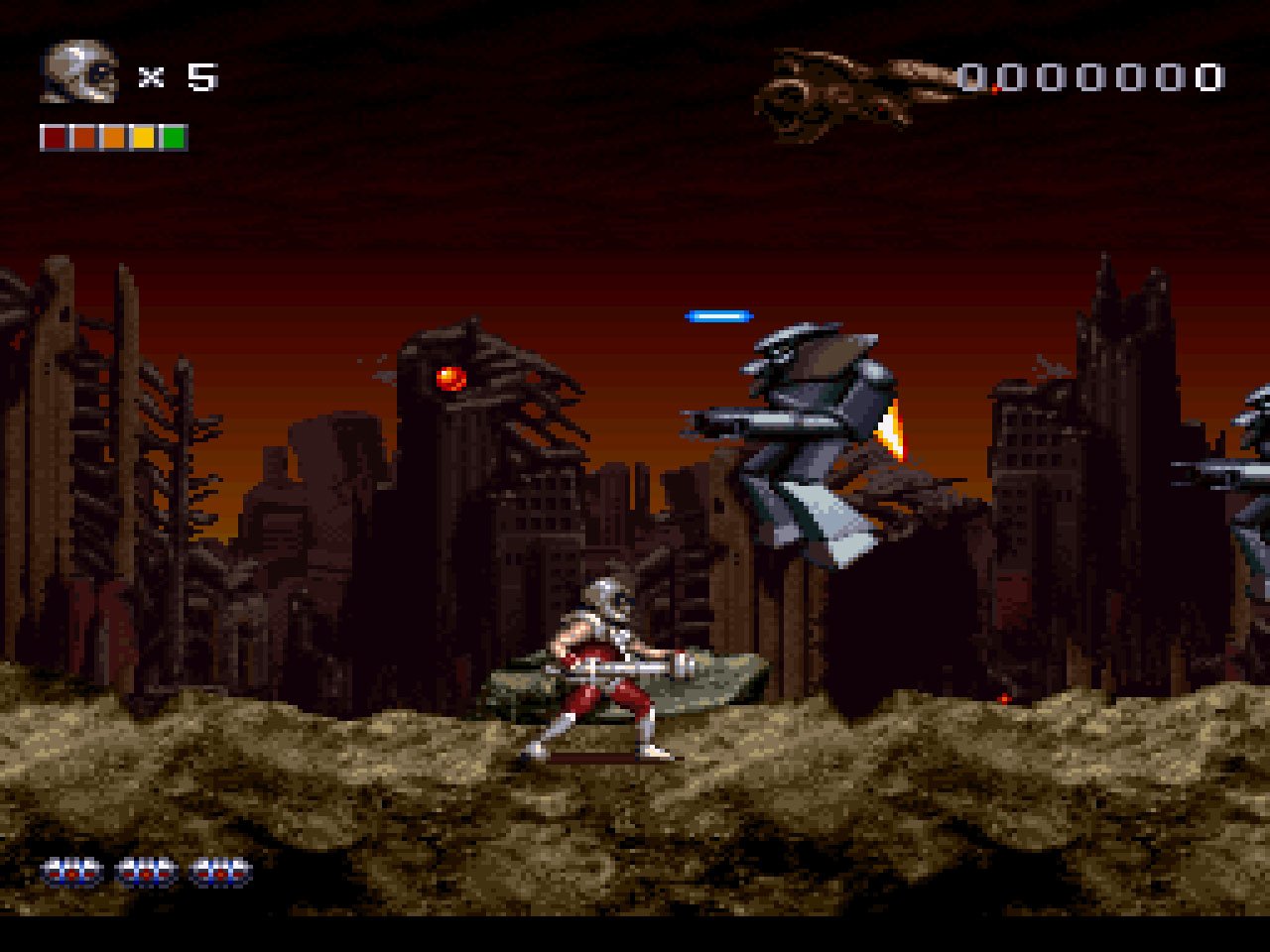 Pantallazo de Rendering Ranger R2 (Japonés) para Super Nintendo