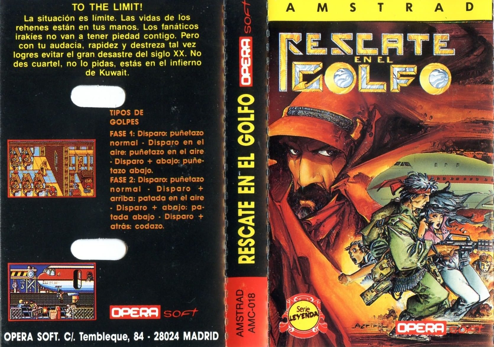 Pantallazo de Rescate en el Golfo para Amstrad CPC
