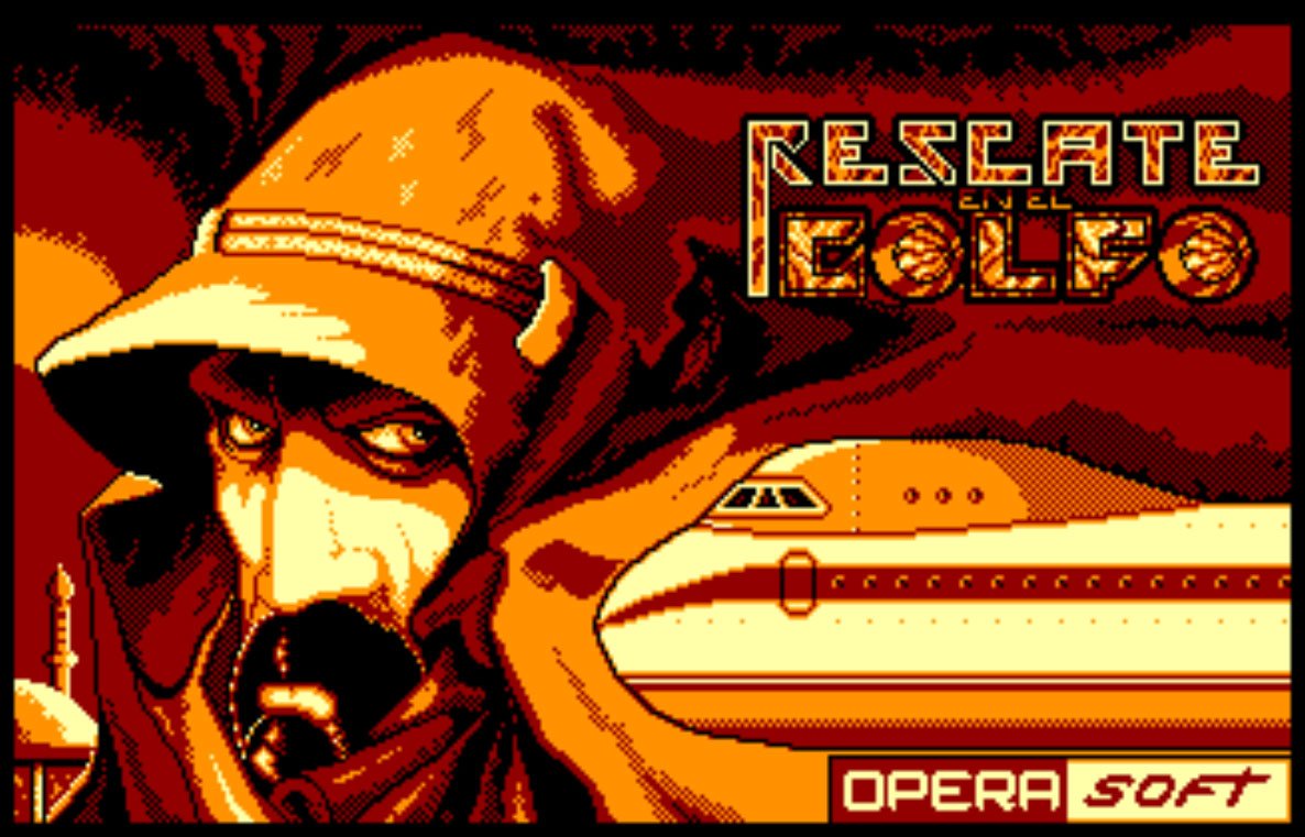 Pantallazo de Rescate en el Golfo para Amstrad CPC