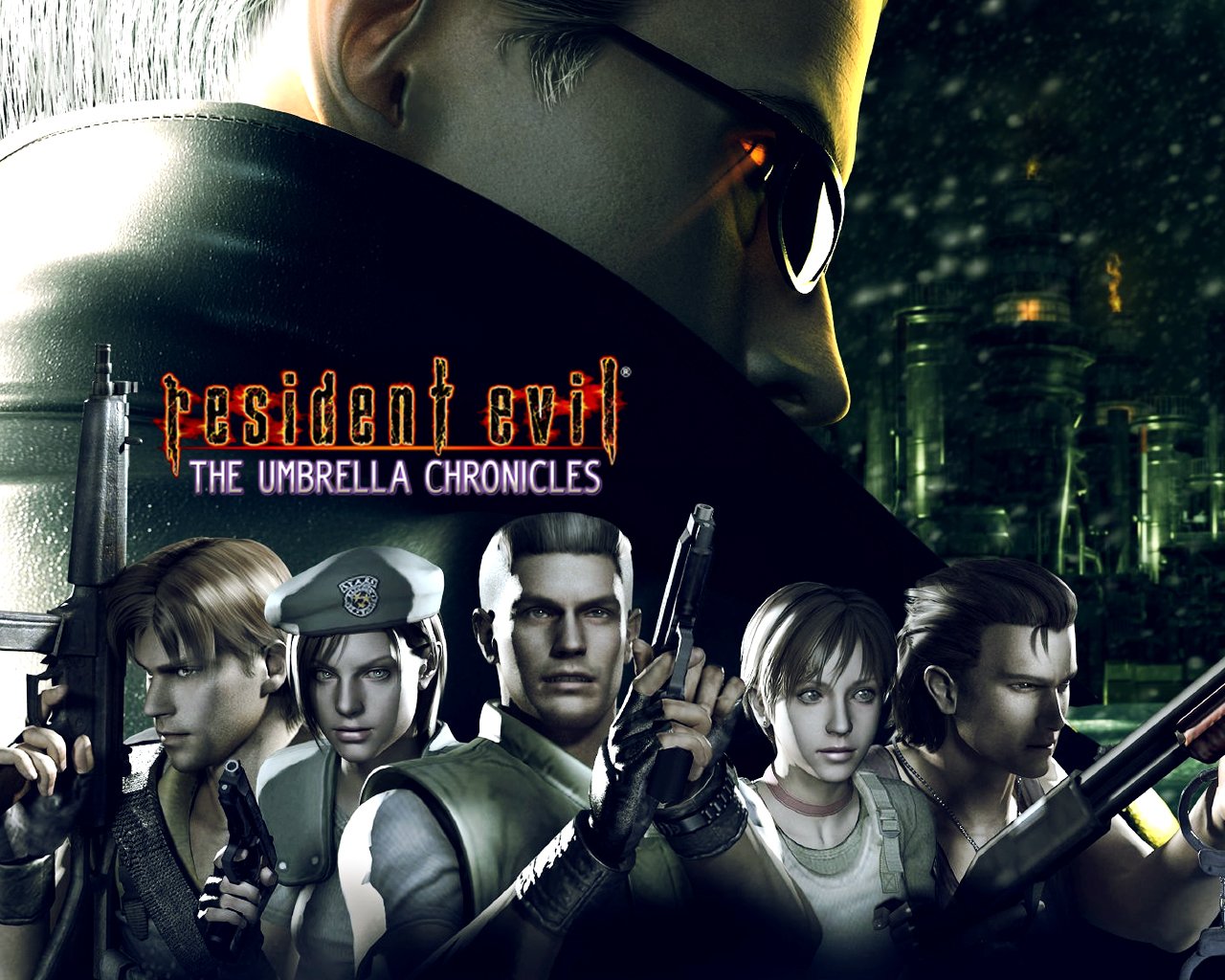 Fondo de Resident Evil: The Umbrella Chronicles para Wii