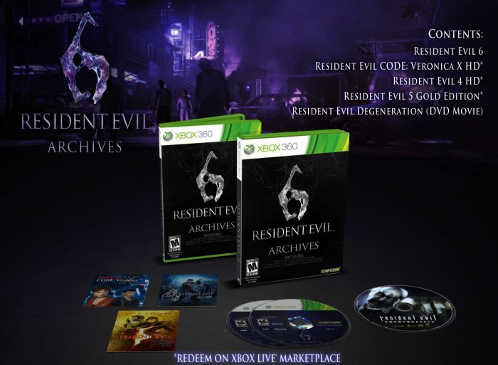 Pantallazo de Resident Evil 6 Archives para Xbox 360
