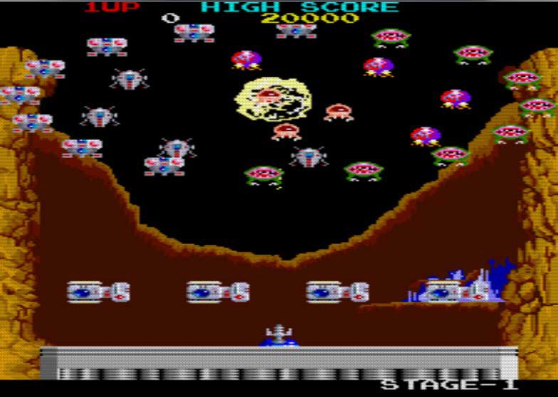 Pantallazo de Return of the Invaders para M.A.M.E.