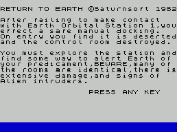 Pantallazo de Return to Earth para Spectrum