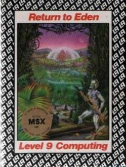 Caratula de Return to Eden para MSX