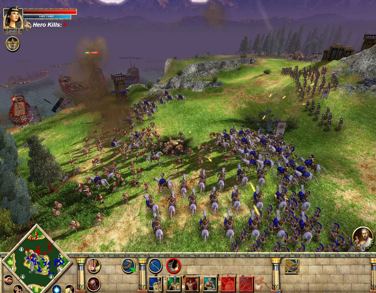 Pantallazo de Rise & Fall: Civilizations at War para PC