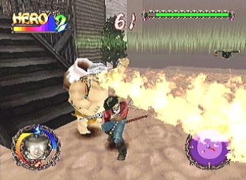 Pantallazo de Rising Zan: The Samurai Gunman para PlayStation