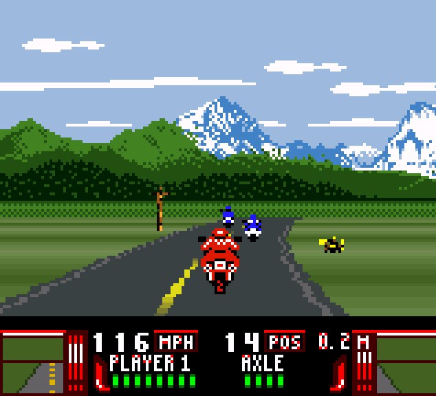 Pantallazo de Road Rash para Game Boy Color