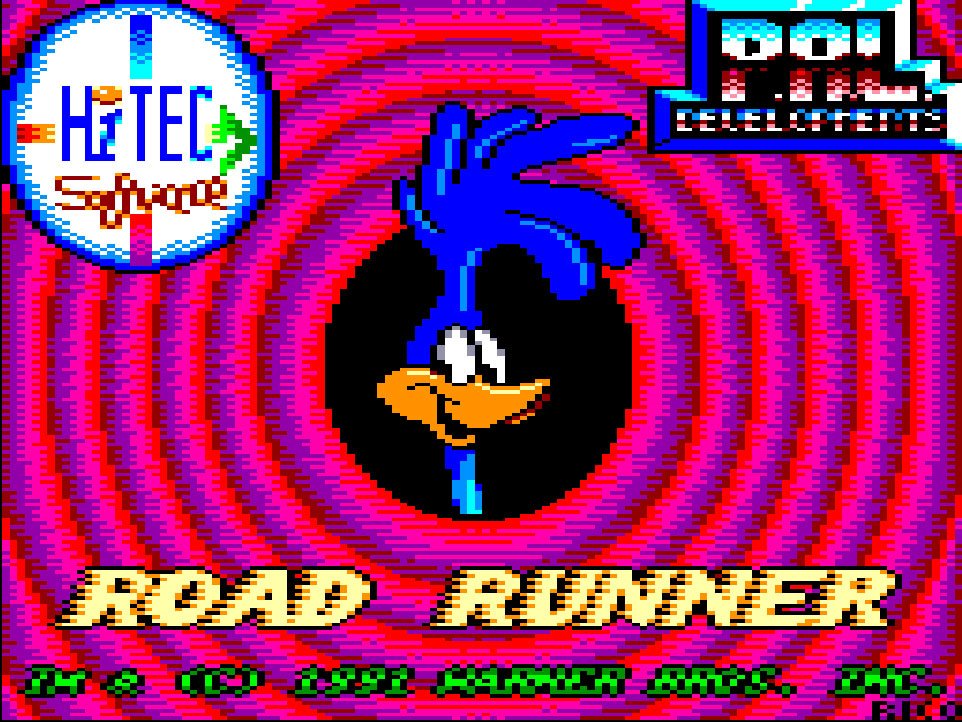 Pantallazo de Road Runner and Wyle E. Coyote para Amstrad CPC